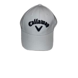 Callaway White and Black Golf Cap with Odyssey Logo